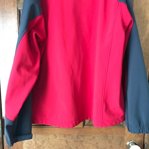 NordicTrack Red w/Dark Gray Zip-Up Fleece Lined Jacket X-Large - Picture 11 of 13